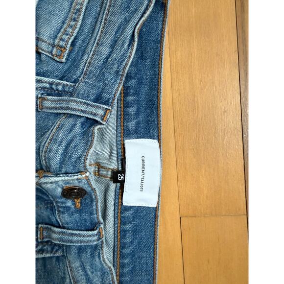 Current/Elliott The High-Waist Ankle Skinny Stiletto Jeans - 25 - EUC - Picture 2 of 5